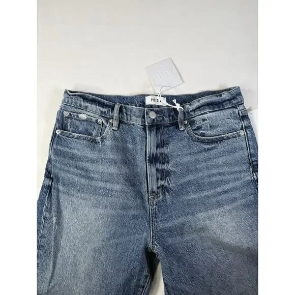 Pistola Ally High Rise Boot Jean Resolution Vintage Wash Size 31 - Picture 5 of 11